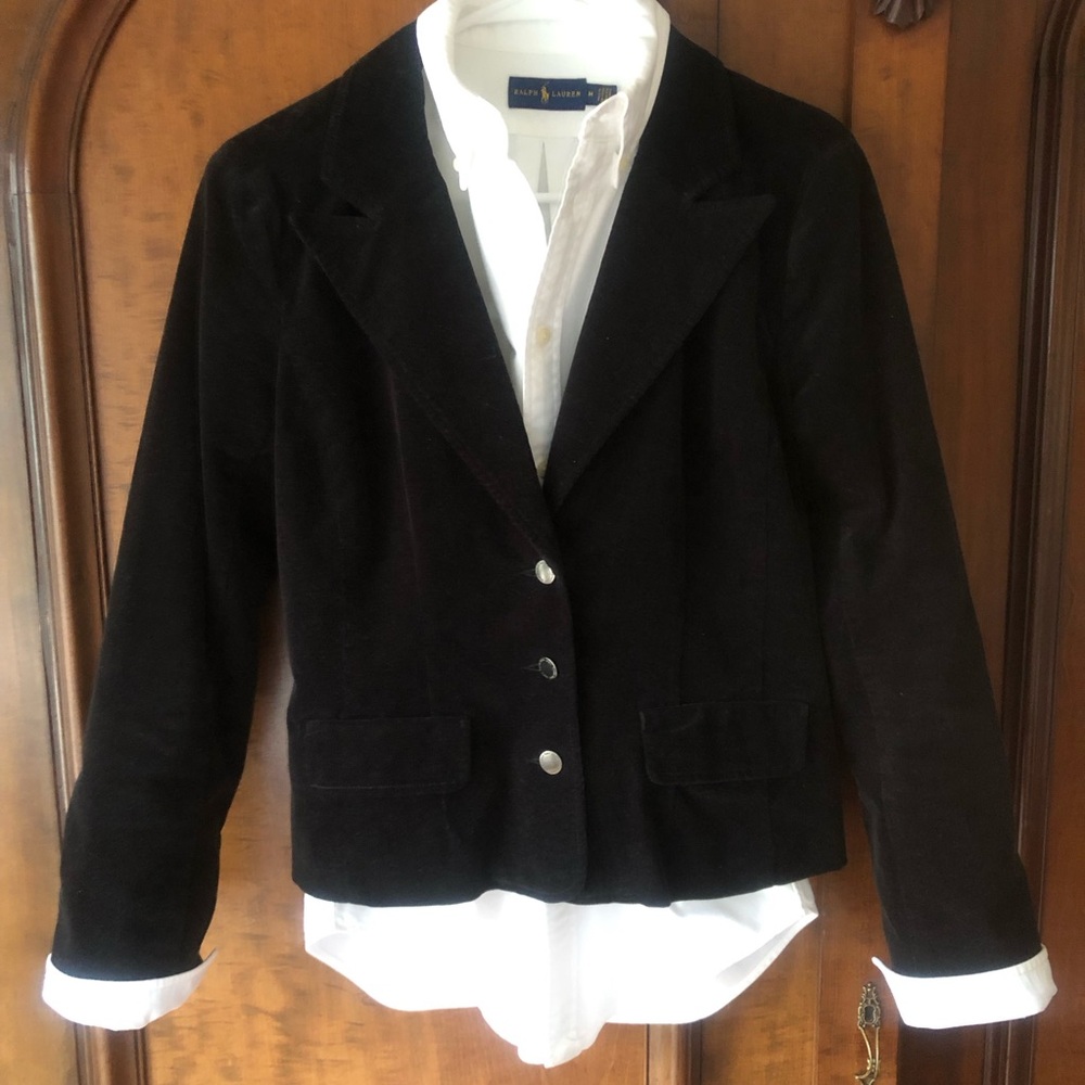 Calvin Kline Jeans Black Velvet Blazer❗️